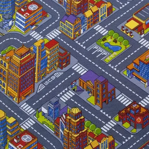 Metrážne koberce Metrážny koberec 4m Big City 97. Tovar na mieru