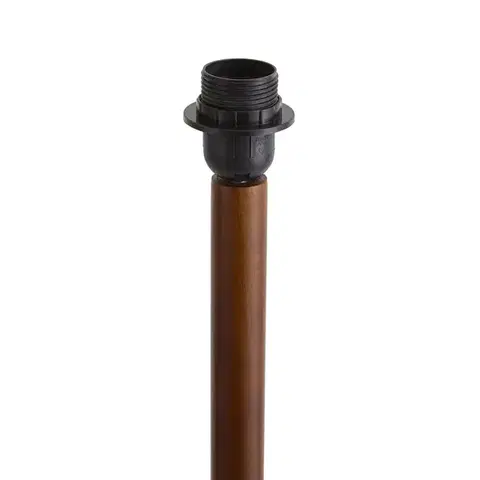 Stojace lampy Japandi stojaca lampa orechové drevo bez tienidla 133 cm - Mels