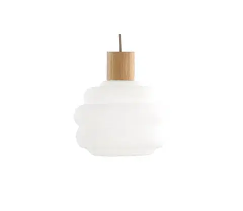 Lampy  Náhradné sklo pre luster MELIA E27, pr. 20 cm, biele 7639