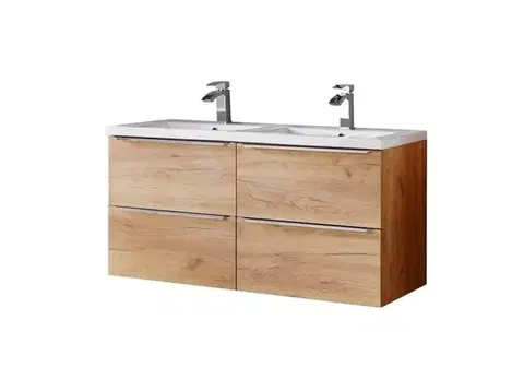 Skrinky s umývadlom ArtCom Kúpeľňová skrinka s umývadlom CAPRI Oak U120/1 | 120 cm