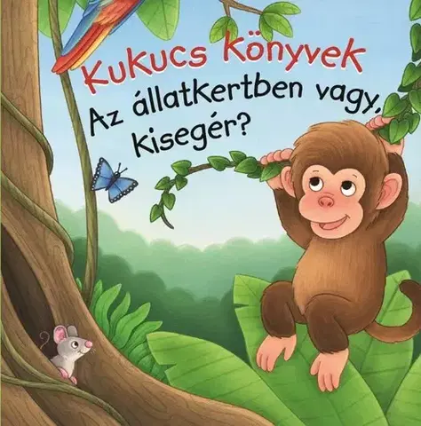 Leporelá, krabičky, puzzle knihy Kukucs könyvek - Az állatkertben vagy, kisegér?