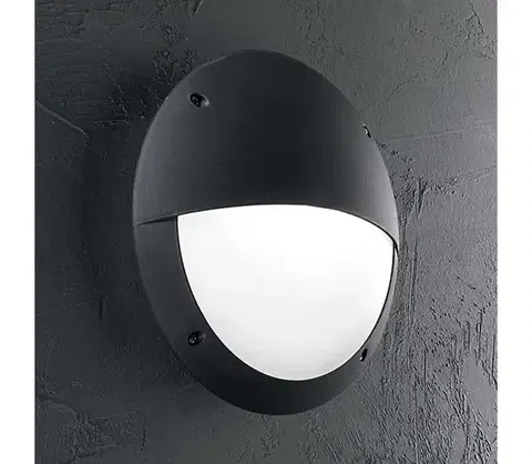 Svietidlá Ideal Lux - Technické svietidlo 1xE27/23W/230V IP66 čierna
