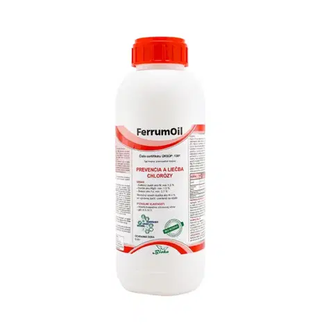 Pestovanie rastlín Bioka FerrumOil - Účinné hnojivo proti žltnutiu listov (chloróze) Objem: 0,5 l