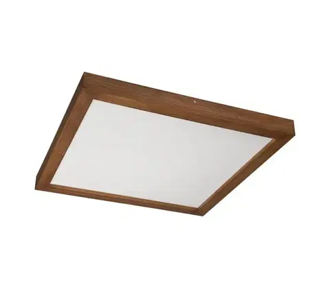 Svietidlá BRILAGI - LED Kúpeľňové svietidlo WOODY FRAME LED/50W/230V 60x60 IP44 dub čerešňa 8590828007807