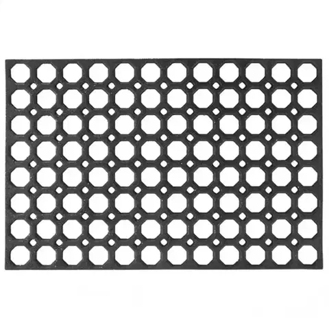 Koberce Rohož Honey Comb EU5000304 60x80 cm čierna