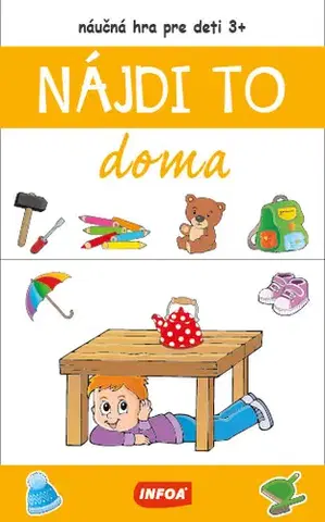 Pre deti a mládež - ostatné Kartičky (krabička) - Nájdi to doma (SK vydanie)