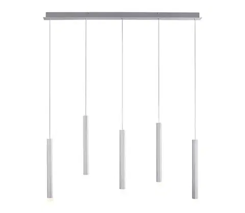 Svietidlá Leuchten Direkt 15205-95 - LED Luster na lanku BRUNO 5xLED/4,8W/230V 15205-95