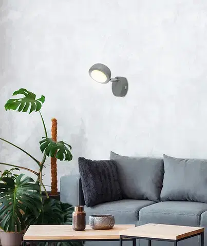 Nástenné svetlá Nástenná lampa Jemné LED 3000K