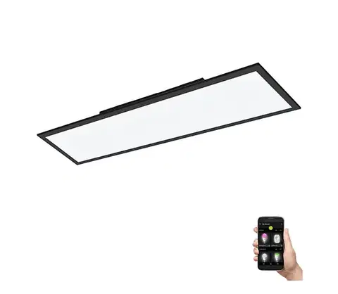 Svietidlá Eglo 900053 - LED Stmievateľné stropné svietidlo SALOBRENA-Z LED/33,5W/230V čierna 900053
