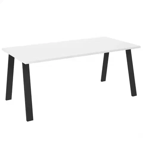 Stoly v podkrovnom štýle Stôl Kleo 185x90 – Biely