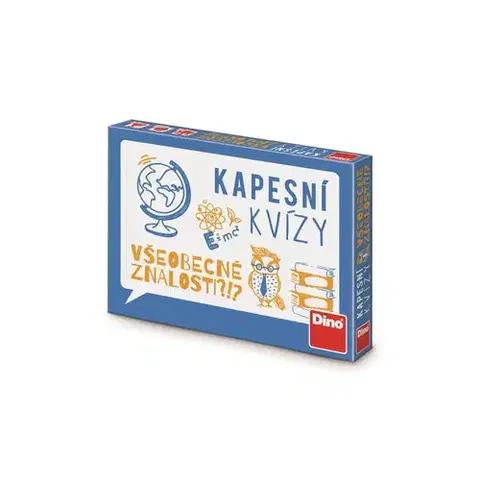 Vzdelávacie hry Dino Toys Cestovná hra Vreckové kvízy: Všeobecné znalosti Dino