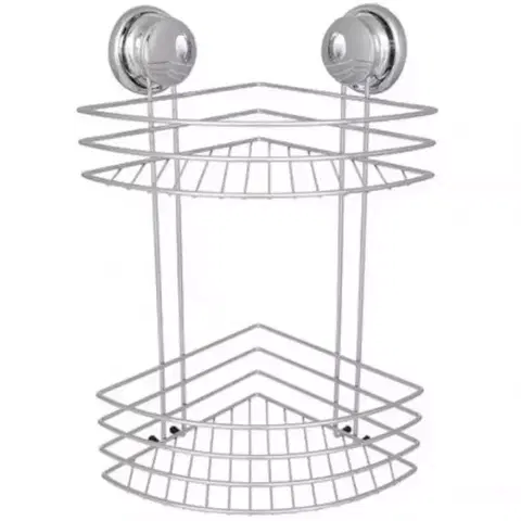 Kúpeľňové doplnky Košík rohový dvojitý ch.Gavi-kn2