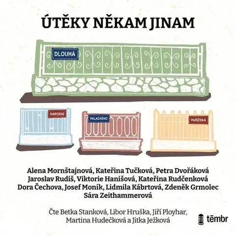Novely, poviedky, antológie Témbr Útěky někam jinam