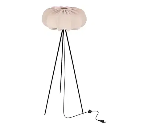 Lampy  Stojacia lampa CAFEE 1xE27/40W/230V béžová/čierna 51-42040