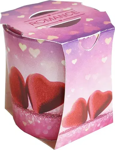 Sviečky ADMIT - Sviečka v skle Romance