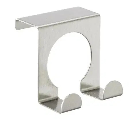 Svietidlá WENKO 8411100 - Háčik 5x5 cm nerezový/strieborný 8411100