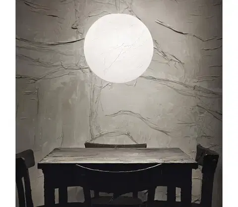 Svietidlá Ideal Lux - Luster na lanku CARTA 1xE27/25W/230V pr. 30 cm biela 226026