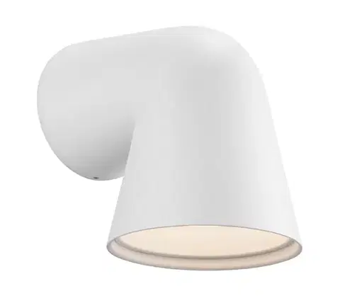 Svietidlá Nordlux - Vonkajšie nástenné svietidlo FRONT 1xGU10/28W/230V IP44 biela 46801001