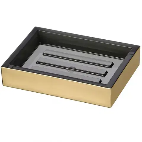Kúpeľňové doplnky Mydlovnička Eldorado Gold