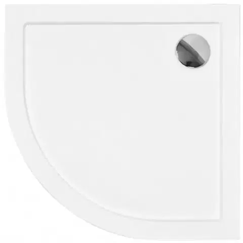 Sprchové vaničky Sprchová vanička polokrúhla Aron Slimline 80/80/3/5,5