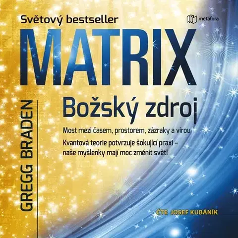Filozofia Metafora Matrix: Božský zdroj