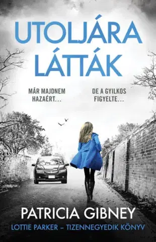 Detektívky, trilery, horory Utoljára látták - Lottie Parker 14. - Patricia Gibney