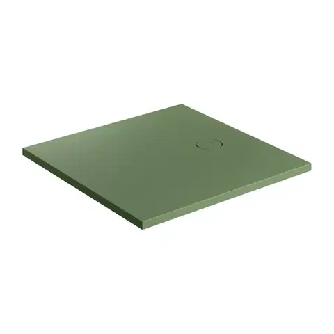 Vane OMNIRES - AQUAROCK kompozitná sprchová vanička protišmyková, 80 x 80 cm, olive mat AQUAROCK80-KOL