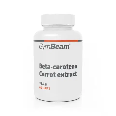 Rastlinné doplnky GymBeam Beta-karotén (Extrakt z mrkvy)