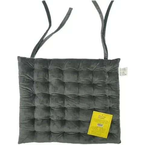 Bytový textil Podsedák na stoličku SSE-JBT-1012 15 40x40cm tmavošedá