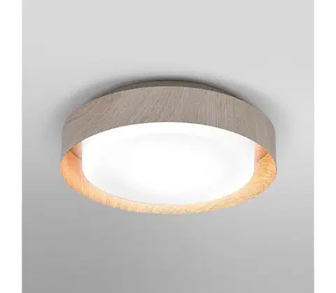 Svietidlá Osram - Stropné svietidlo ORBIS MADRID 2xE27/10W/230V pr. 29 cm drevený dekor 4099854448515