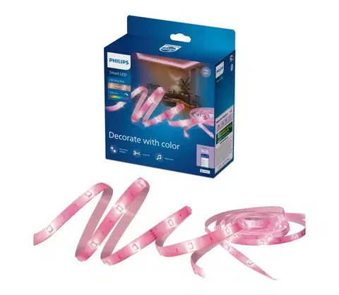 LED osvetlenie Philips Smart Philips -LED RGB stmievateľný pás SMART STRIP 15m LED/20W/230V 2200-6500K Wi-Fi 8721103159465