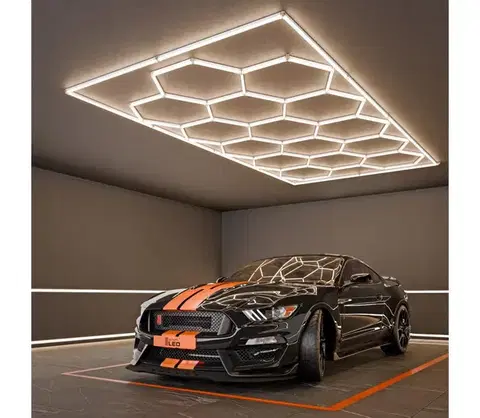 Svietidlá SmartLED LED stropné svietidlo LED/696W/85-265V 4000K 484x243 cm CRI 90 IP44 biela 5409