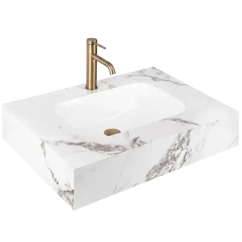 Umývadlá REA - Nástenné umývadlo Aresa Cold Jade 70 REA-U9974