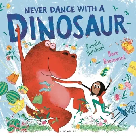 Leporelá, krabičky, puzzle knihy Never Dance With a Dinosaur - Pamela Butchart