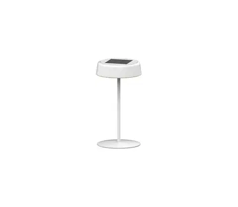 Lampy  Stmievateľná solárna nabíjateľná LED stolná lampa VIVIEN LED/3W/5V 2700K IP54 biela PN42100060