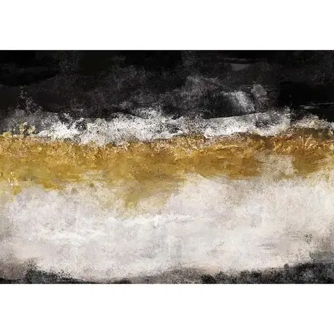 Obrazy Plátno maľba Black&Gold Impression