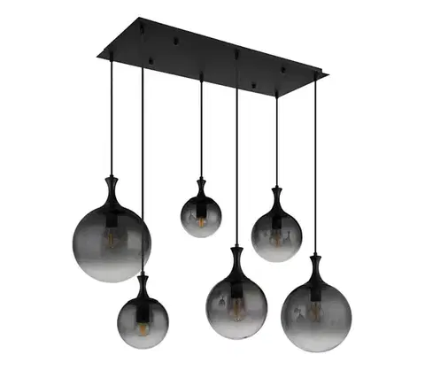 Svietidlá Globo 15885-6H - Luster na lanku DALTON 6xE27/10W/230V 15885-6H