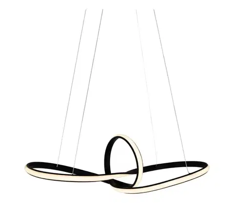 Svietidlá SmartLED LED luster na lanku LED/44W/230V čierny 6269