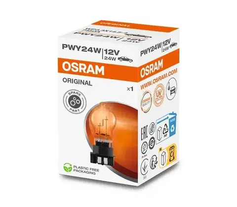 Žiarovky Automobilová žiarovka ORIGINAL WP3.3X14.5-4 PSX PWY24W/24W/12V - Osram 7450A