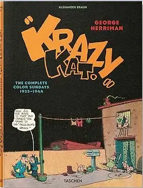 Komiksy George Herriman. Krazy Kat. The Complete Color Sundays 1935–1944 - Alexander Braun