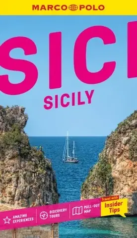Geografia, mapy, sprievodcovia Sicily Marco Polo Pocket Travel Guide - with pull out map - Polo Marco