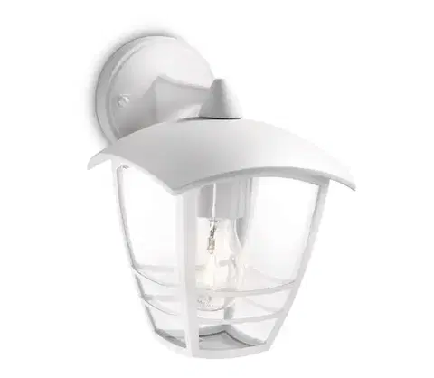 Záhradné lampy Philips 15381/31/16 - Vonkajšie nástenné svietidlo CREEK 1xE27/60W/230V IP44 15381/31/16