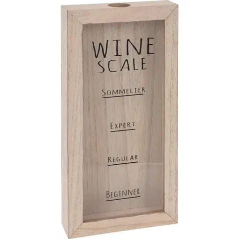 Bytové dekorácie (ostatné) MAKRO - Dekorácia Wine Scale 30x15 cm