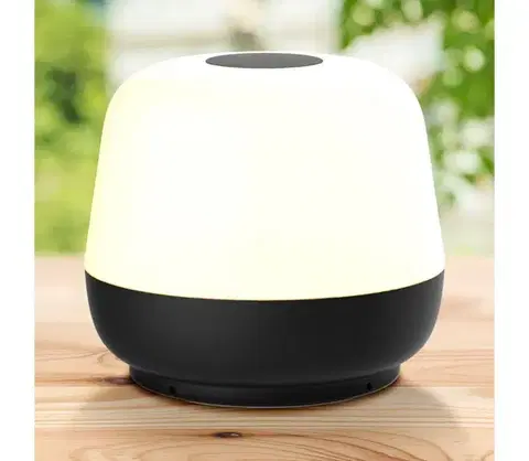 Lampy  LED Stmievateľná stolná lampa SAMBA LED/1,2W/5V USB 1200 mAh IP44 čierna 330109