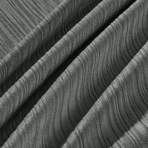 Metrážne závesy Závesový materiál SOFI VET476/7/210GSM sivá Tovar na mieru