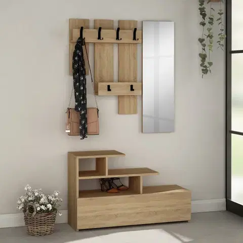 Predsieňové steny Predsieňová stena Vesty - Oak, Oak