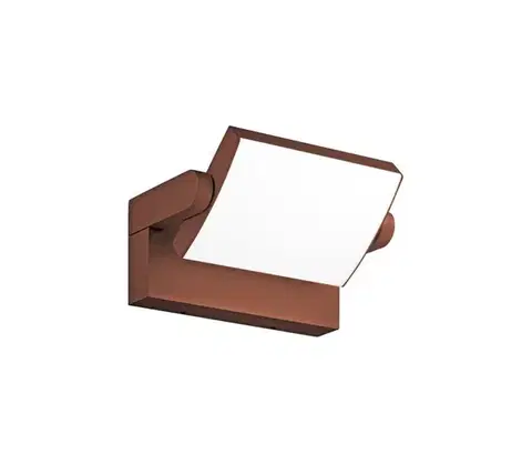 LED osvetlenie Ideal Lux -LED Vonkajšie nástenné svietidlo SWIPE LED/20,5W/230V CRI 90 IP54 hnedá 307169