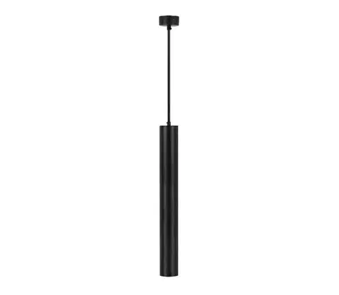 Svietidlá  Luster na lanku 1xGU10/35W/230V 50 cm čierna 6687