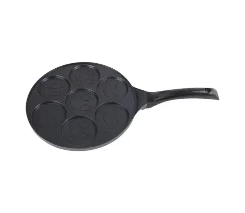 Panvice a hrnce UTC Panvica na lievance KITCHISIMO 26 cm čierna 270497
