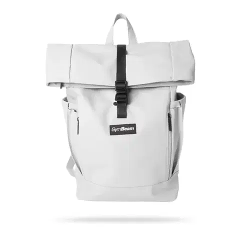 Batohy GymBeam Batoh Rolltop White